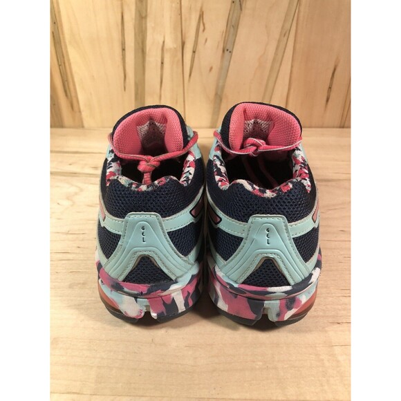 Asics Women’s Sz 8 Gel Frantic 7 Running Shoes T3A6Q Multicolor Indoor Use Only - Picture 4 of 11